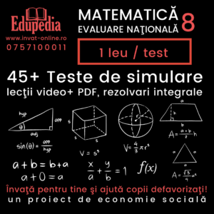 45 teste de matematica rezolvate si explicate